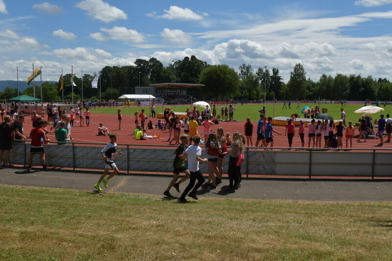 Jugend trainiert für Olympia Juni 2017 Pliezhausen