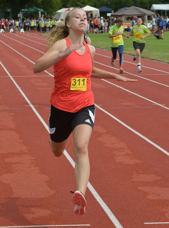 Jugend trainiert für Olympia Juni 2017 Pliezhausen