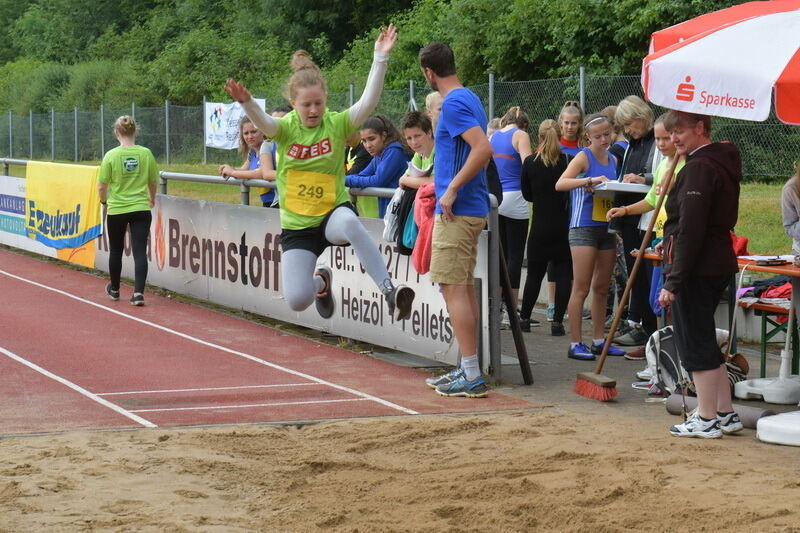 Jugend trainiert für Olympia Juni 2017 Pliezhausen