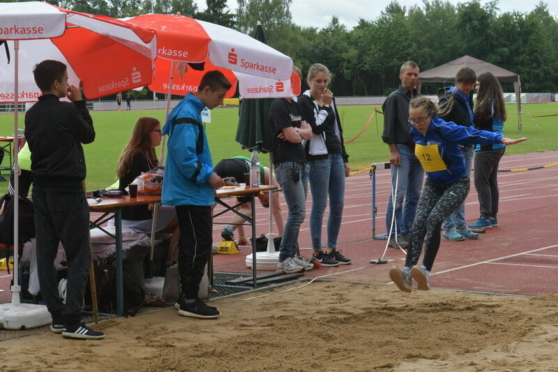 Jugend trainiert für Olympia Juni 2017 Pliezhausen