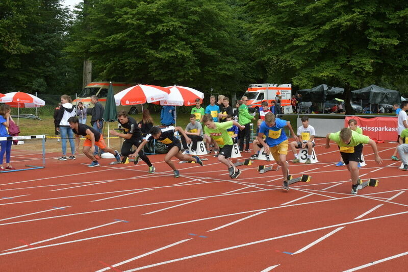 Jugend trainiert für Olympia Juni 2017 Pliezhausen