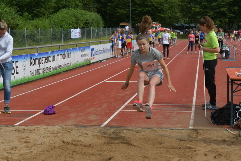 Jugend trainiert für Olympia Juni 2017 Pliezhausen