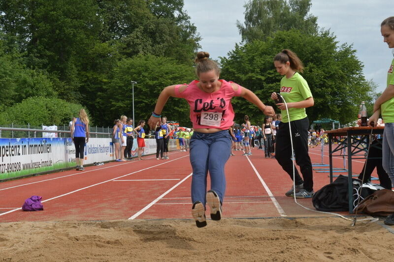 Jugend trainiert für Olympia Juni 2017 Pliezhausen