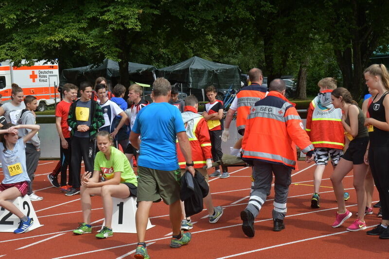 Jugend trainiert für Olympia Juni 2017 Pliezhausen