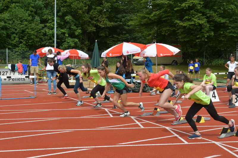 Jugend trainiert für Olympia Juni 2017 Pliezhausen