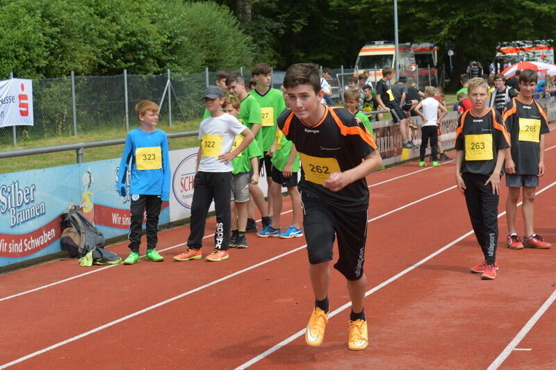 Jugend trainiert für Olympia Juni 2017 Pliezhausen