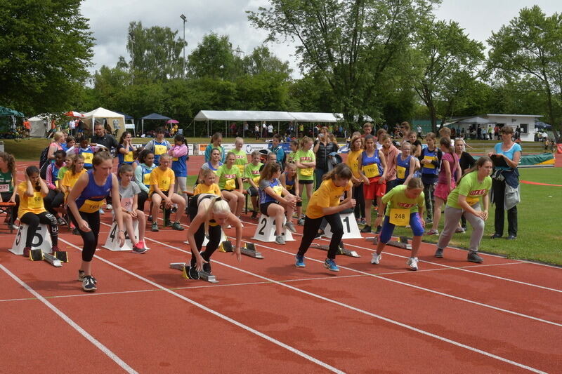 Jugend trainiert für Olympia Juni 2017 Pliezhausen