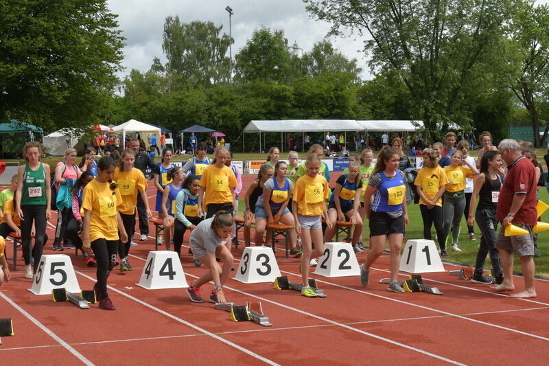 Jugend trainiert für Olympia Juni 2017 Pliezhausen