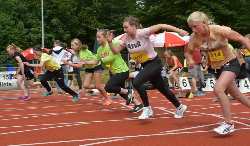 Jugend trainiert für Olympia Juni 2017 Pliezhausen