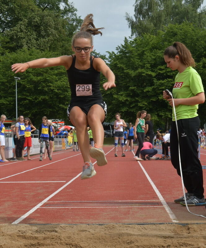 Jugend trainiert für Olympia Juni 2017 Pliezhausen