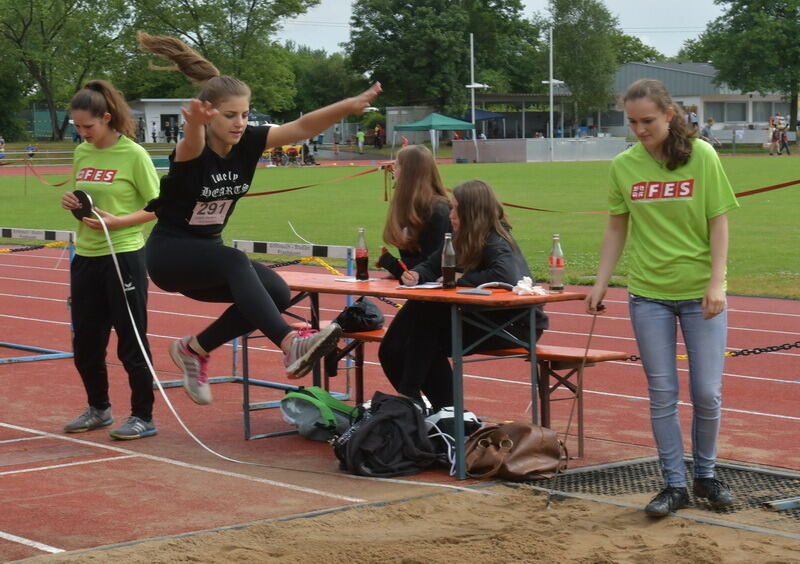 Jugend trainiert für Olympia Juni 2017 Pliezhausen