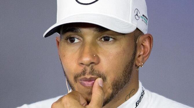 Auch bedingt durch technische Probleme hat bei Mercedes hat Lewis Hamilton 20 Punkte Rückstand auf Sebastian Vettel. Foto: Ge
