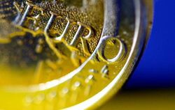 Ein glänzender Euro