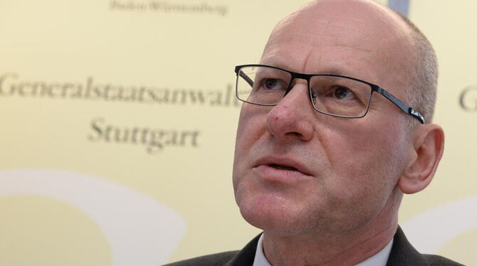 Der Stuttgarter Generalstaatsanwalt Achim Brauneisen.