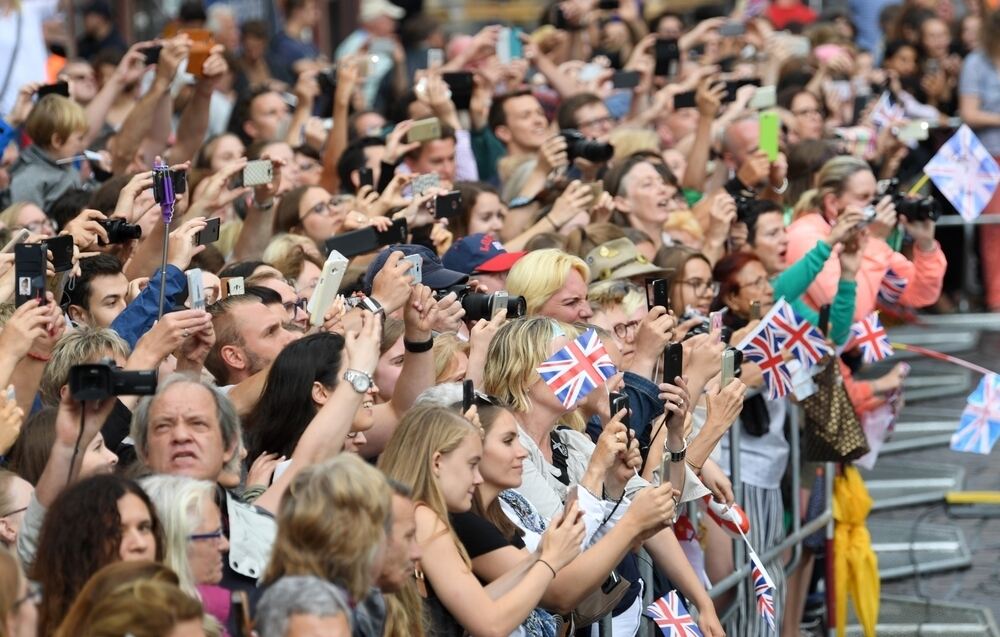 Prinz William und Herzogin Kate in Heidelberg