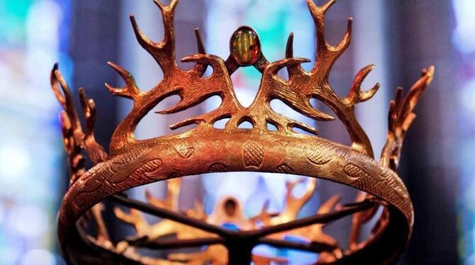 Eine Krone aus der HBO-Serie »Game of Thrones«. Foto: Robin Utrecht