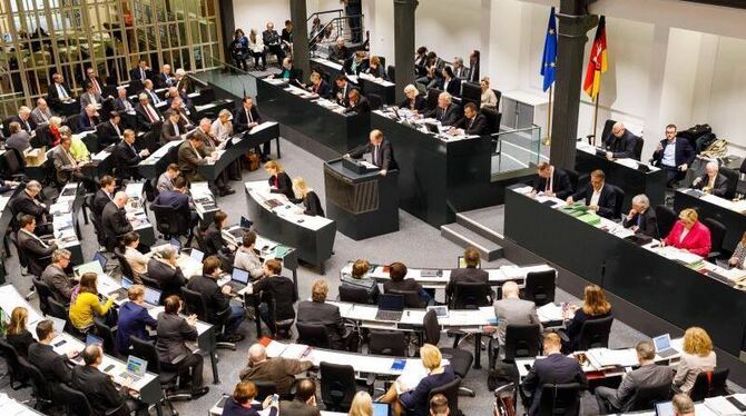 Abgeordnete im niedersächsischen Landtag. Nach dem plötzlichen Machtwechsel in Hannover bereiten sich die Parteien auf den ve
