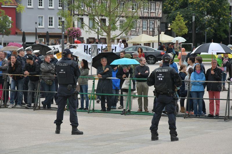 Angela Merkel beim CDU-Parteitag in Reutlingen