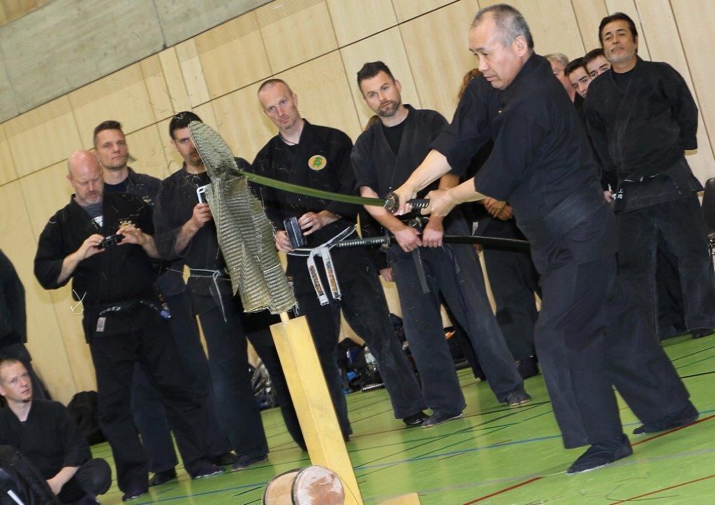Japanischer Schwertmeister Sensei in Reutlingen