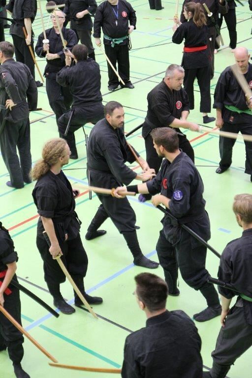 Japanischer Schwertmeister Sensei in Reutlingen