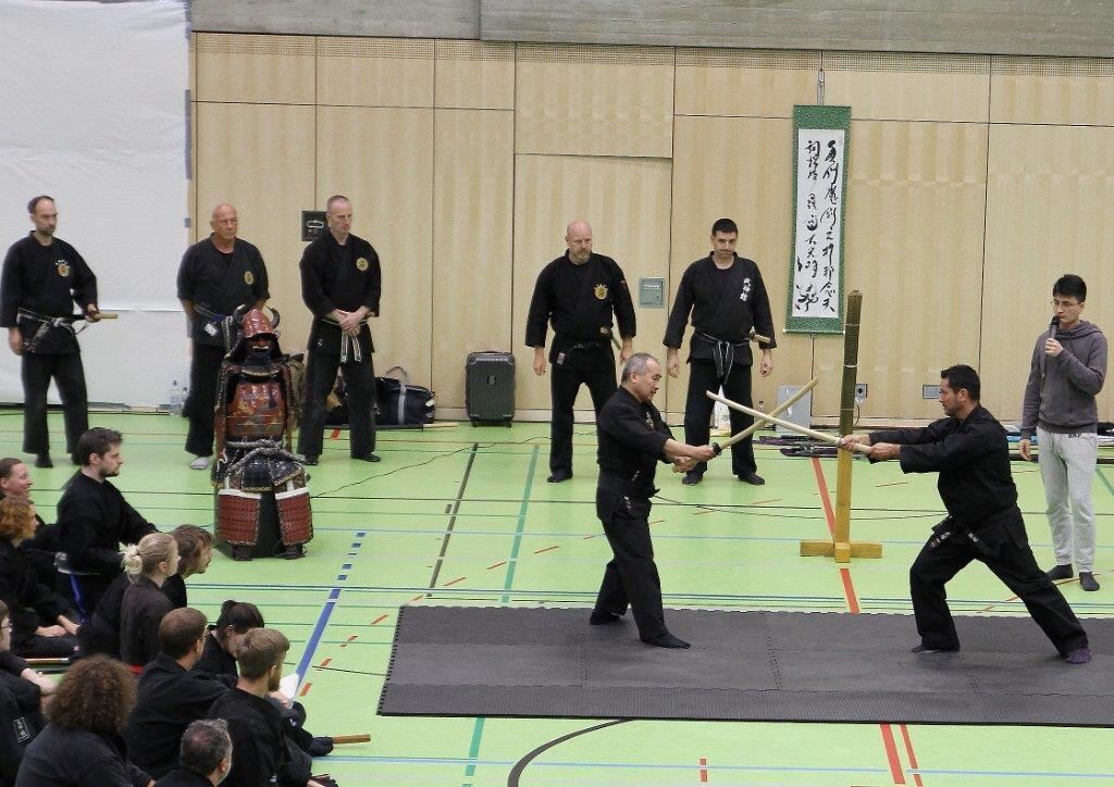 Japanischer Schwertmeister Sensei in Reutlingen