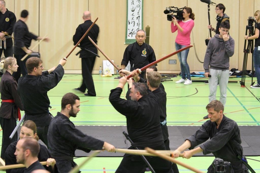 Japanischer Schwertmeister Sensei in Reutlingen