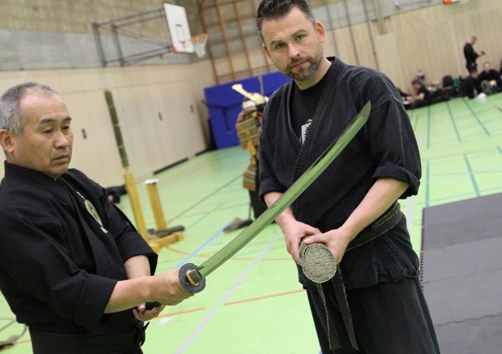 Japanischer Schwertmeister Sensei in Reutlingen