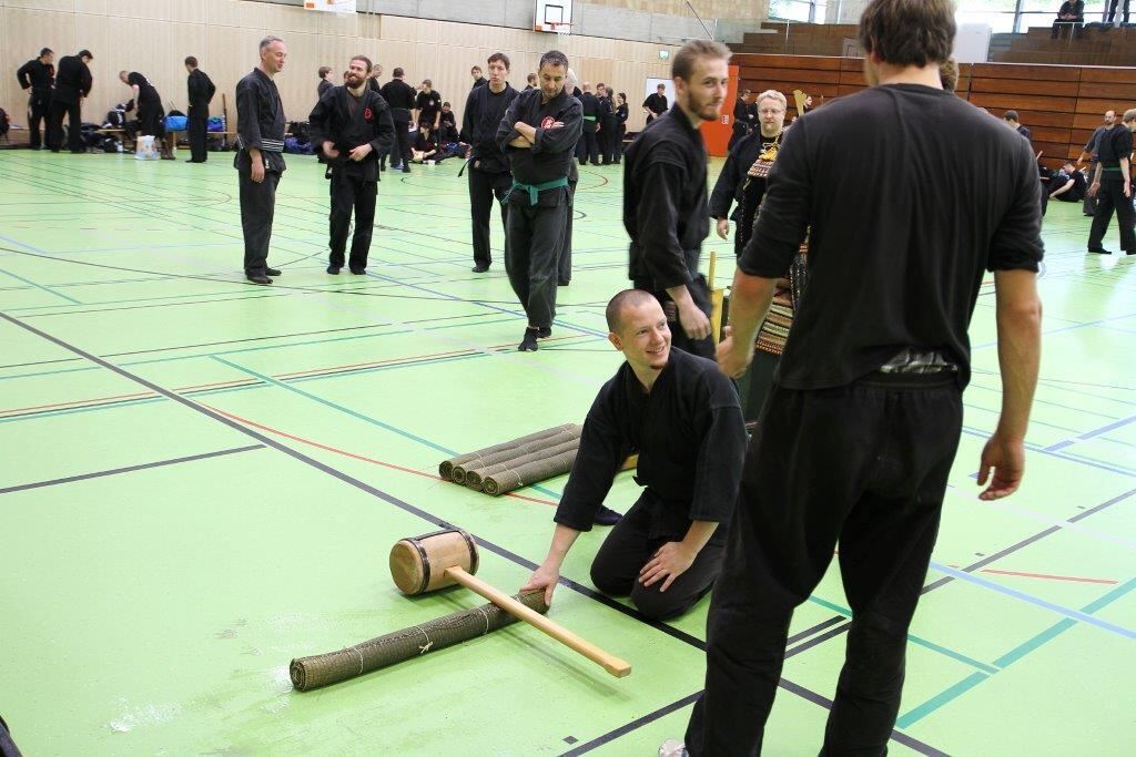 Japanischer Schwertmeister Sensei in Reutlingen