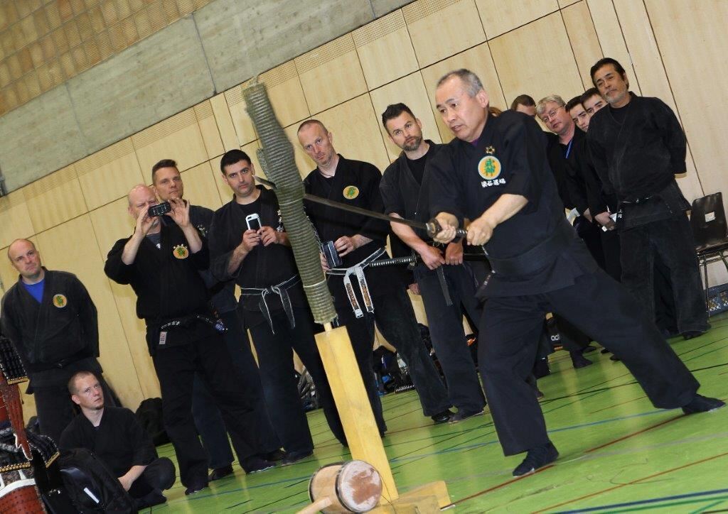 Japanischer Schwertmeister Sensei in Reutlingen