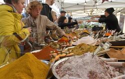 Zu einem kulinarischen Markt gehört auch ein üppig bestückter Gewürzstand.