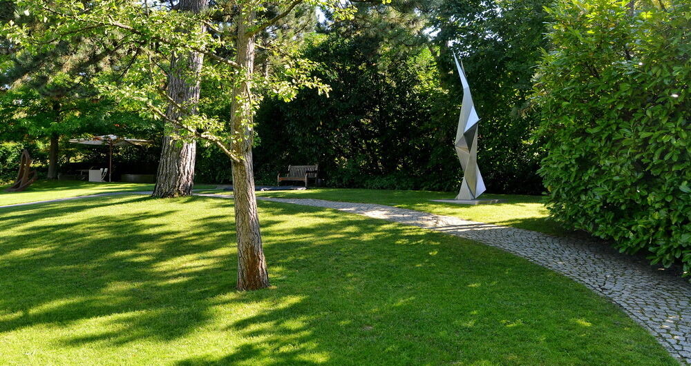 Garten der Familie Riehle in Reutlingen