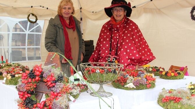 So leuchtend ist der Herbst: Karin Wildermuth aus St. Johann.