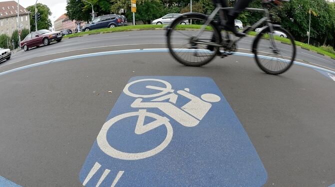 Radschnellwege wie hier in Göttingen sollen auch im Kreis für eine neue Qualität des Radverkehrs sorgen.