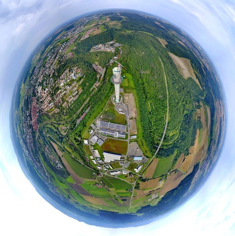 Thyssenkrupp-Testturm Rottweil FOTO: THYSSENKRUPP