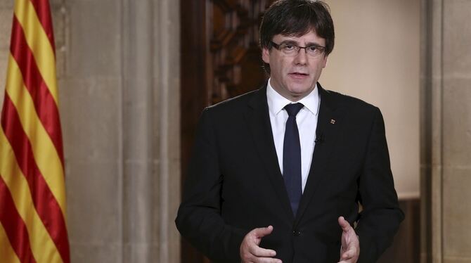 Der katalanische Ex-Regierungschef Carles Puigdemont