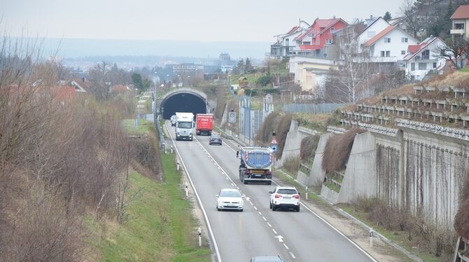 Der Ursulabergtunnel.