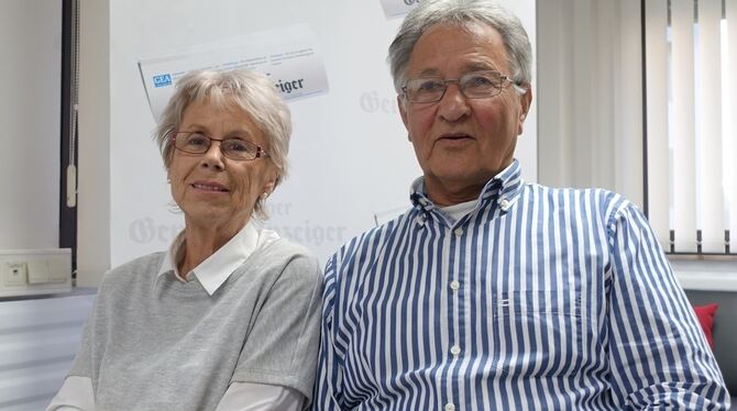 Hermann Bihler ist 78 Jahre alt, seine Frau Barbara ist  sieben Jahre jünger.