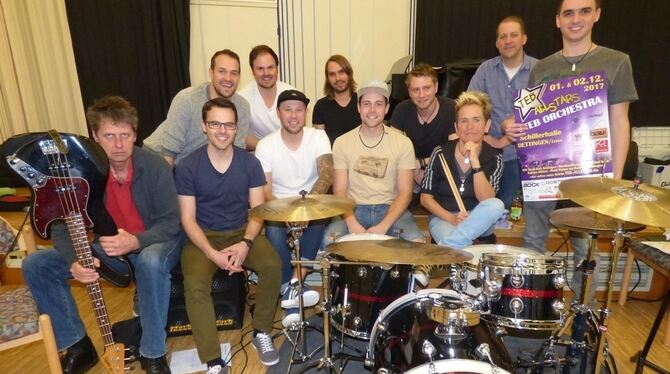 Noch proben die TEB Allstars, immer sonntags im Pavillon der Metzinger Musikschule.