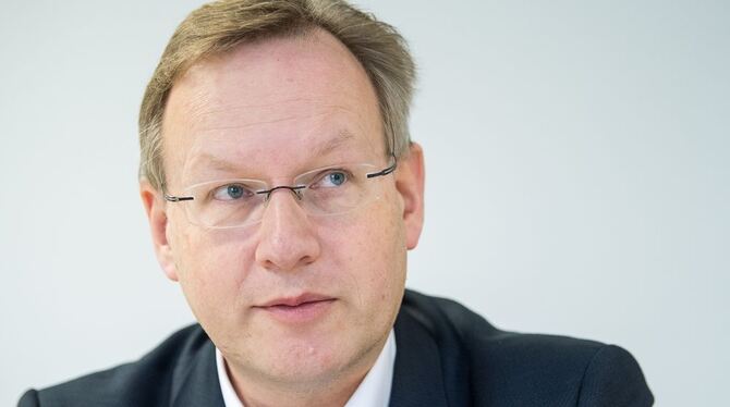 Johannes Schmalzl, der Hauptgeschäftsführer der Industrie- und Handelskammer (IHK) Stuttgart Johannes Schmalzl, aufgenommen in S