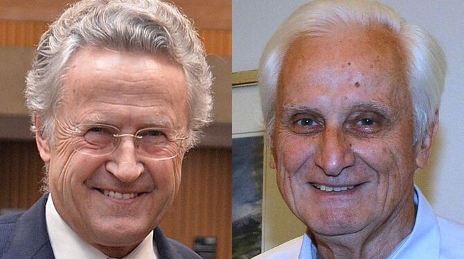 Stellvertretender Vorsitzender des Vereins GEA-Leser helfen: Eugen Schäufele (links). Seit Juli 2017  Mitglied des Vorstands des