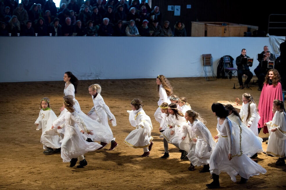 Lebendige Bilder zur Weihnacht Marbach 2017