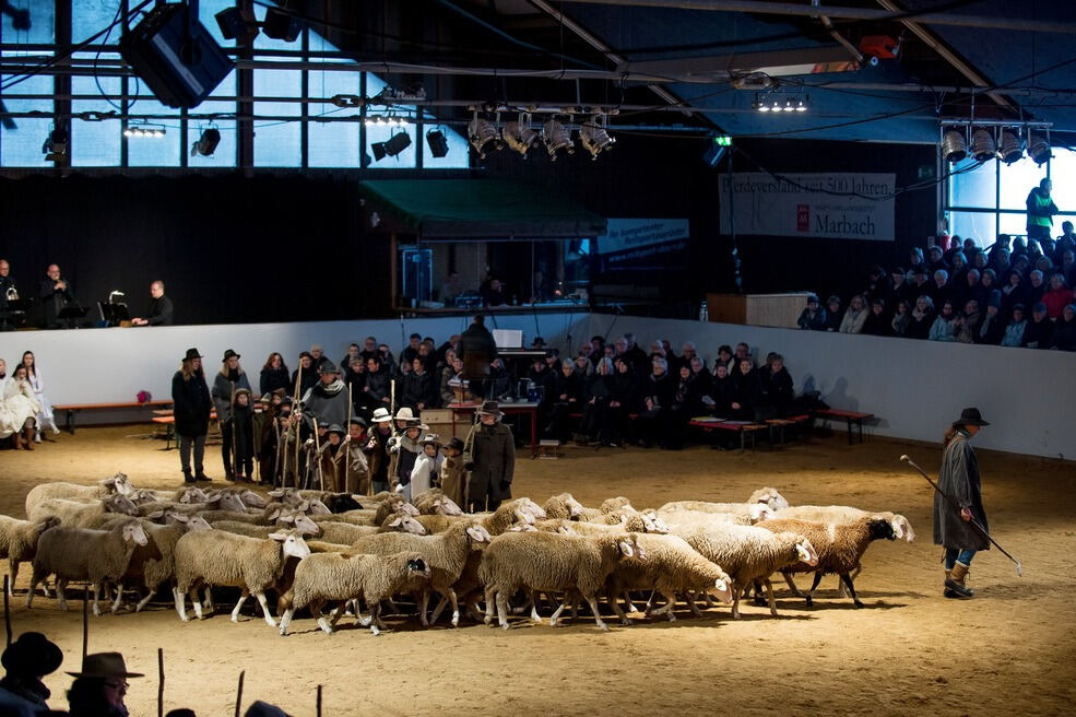Lebendige Bilder zur Weihnacht Marbach 2017