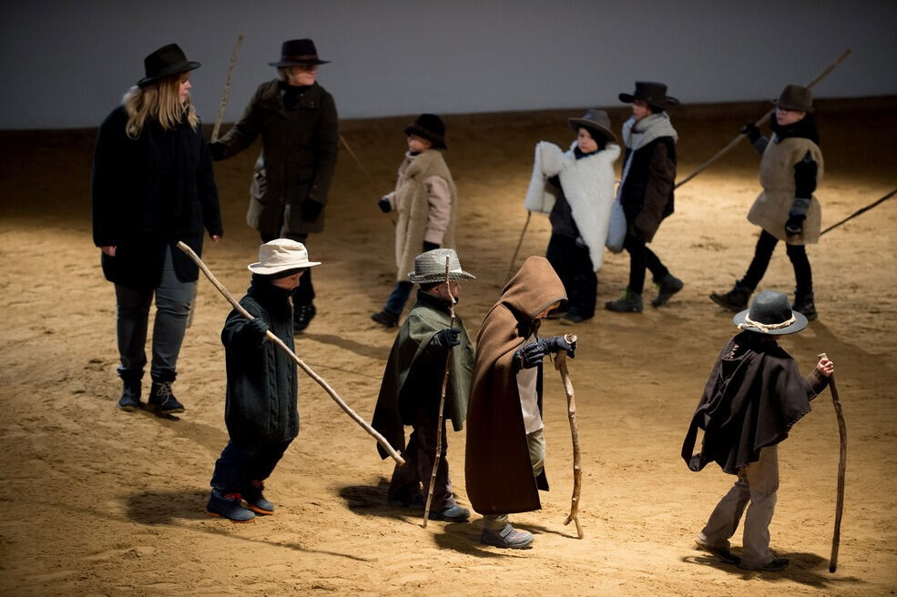 Lebendige Bilder zur Weihnacht Marbach 2017