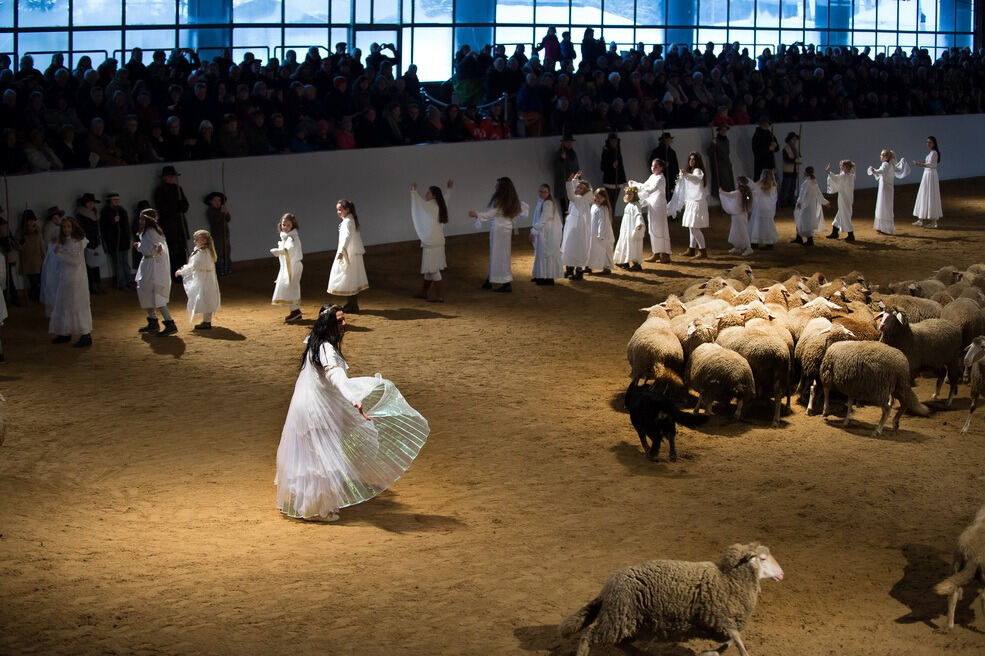 Lebendige Bilder zur Weihnacht Marbach 2017