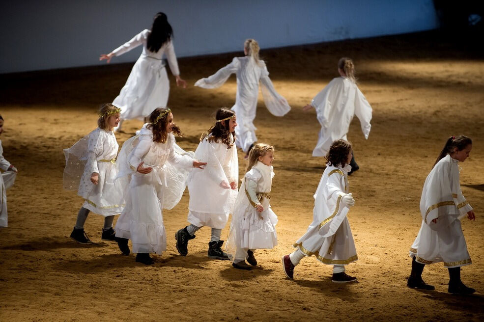 Lebendige Bilder zur Weihnacht Marbach 2017