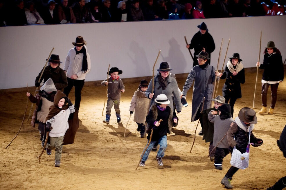 Lebendige Bilder zur Weihnacht Marbach 2017