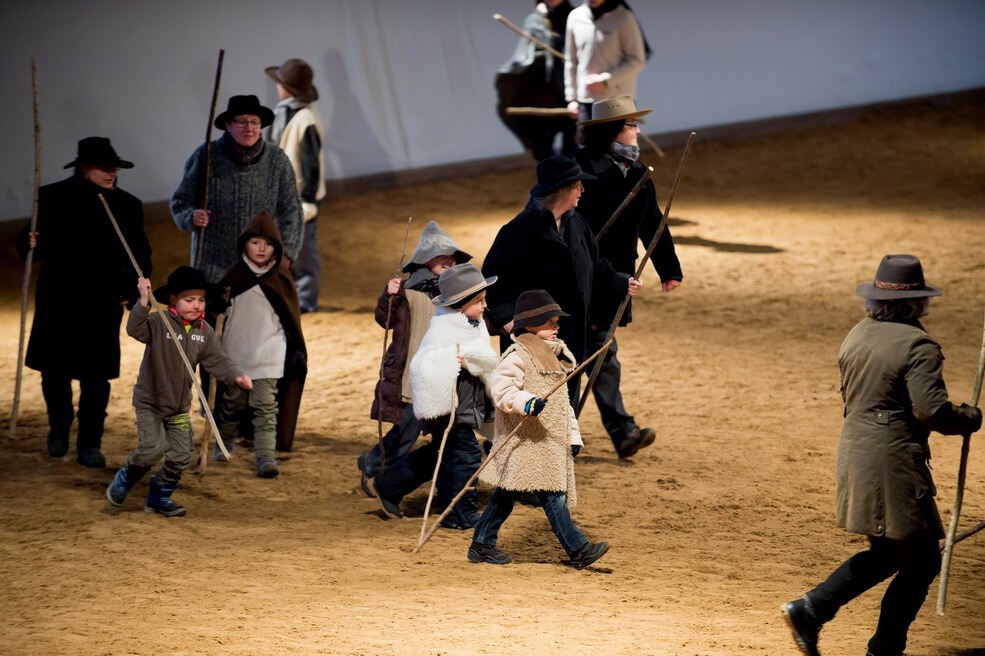 Lebendige Bilder zur Weihnacht Marbach 2017