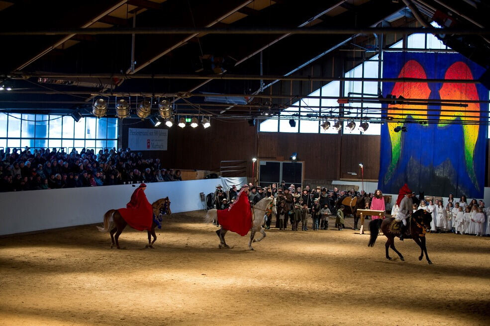 Lebendige Bilder zur Weihnacht Marbach 2017