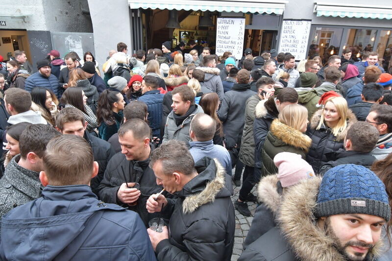 Feucht fröhlicher Heiliger Morgen in Reutlingen