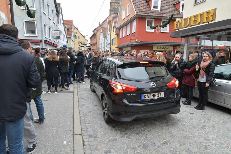 Feucht fröhlicher Heiliger Morgen in Reutlingen